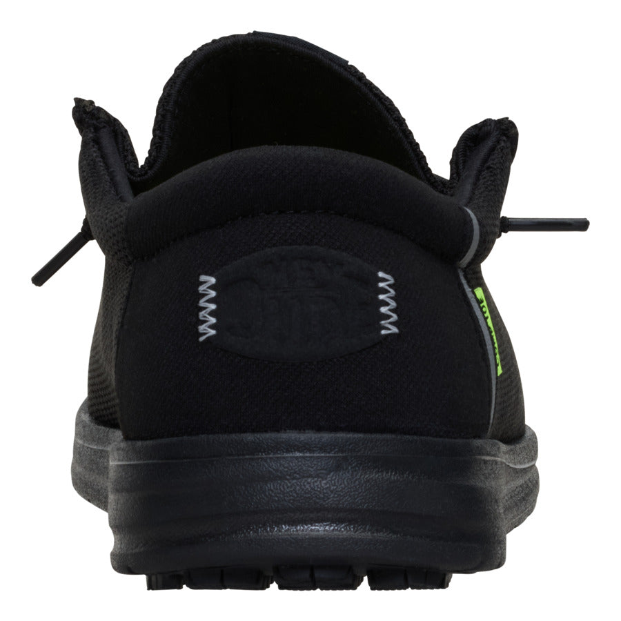 Wally Work Comp Toe Wide – Black/Black - Image 5