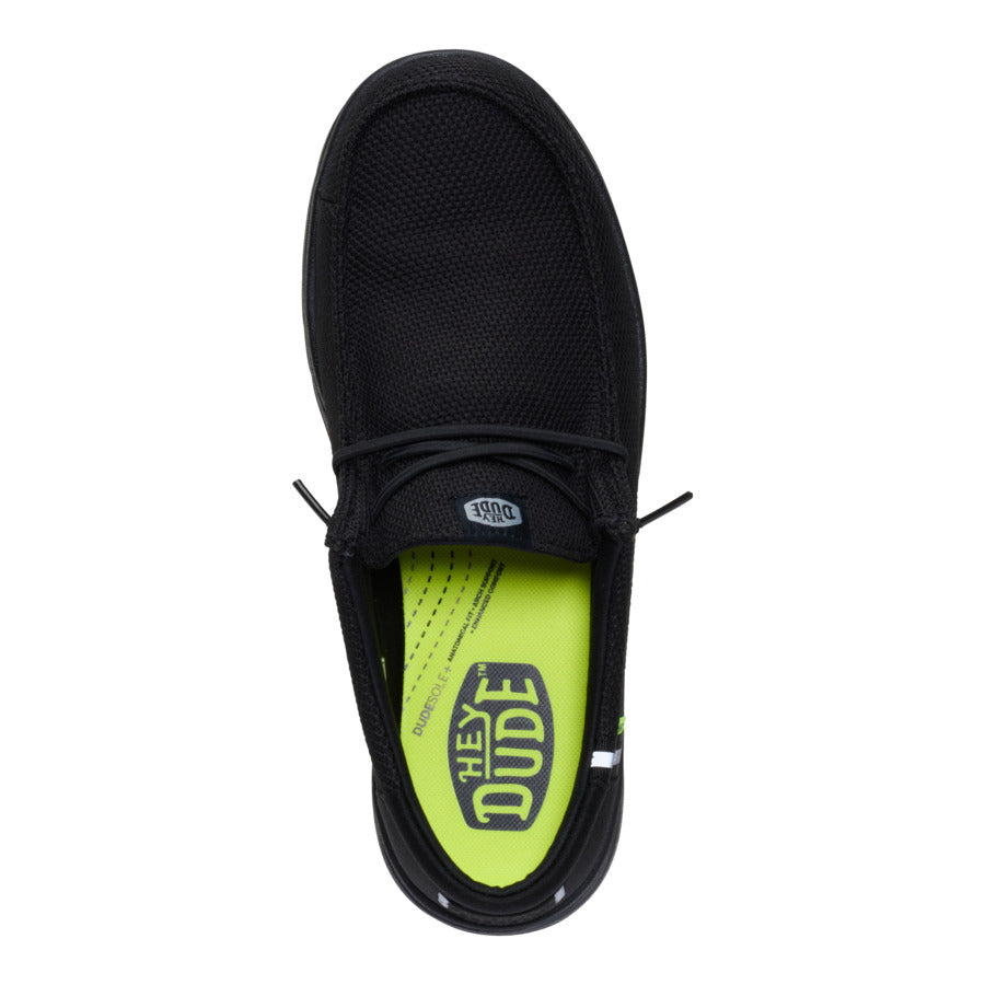 Wally Work Comp Toe Wide – Black/Black - Image 6