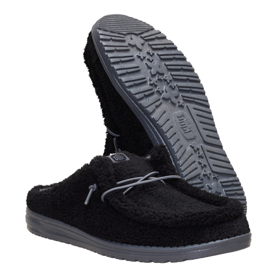 Wally Slip Sherpa – Black - Image 3