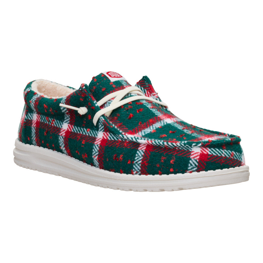 Wally Confetti Plaid Cozy – Red/Green/Multi - Image 7