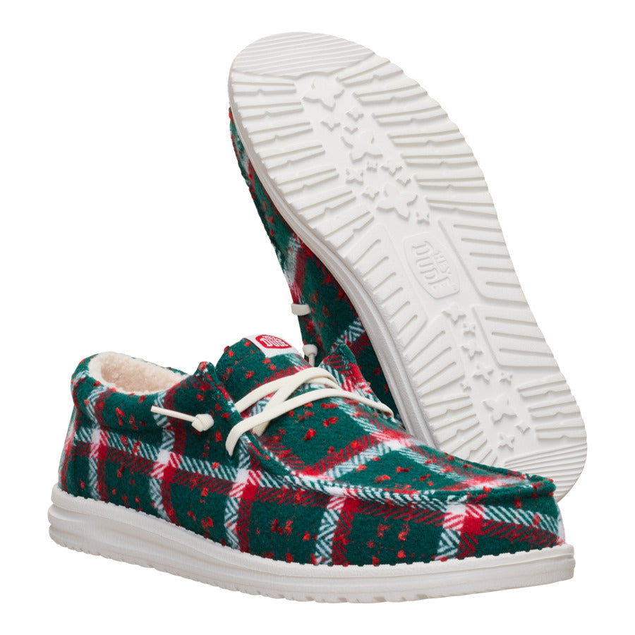 Wally Confetti Plaid Cozy – Red/Green/Multi - Image 3