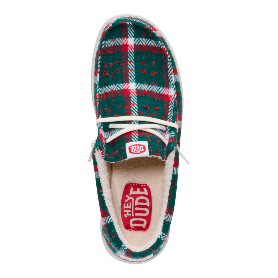Wally Confetti Plaid Cozy – Red/Green/Multi - Image 6
