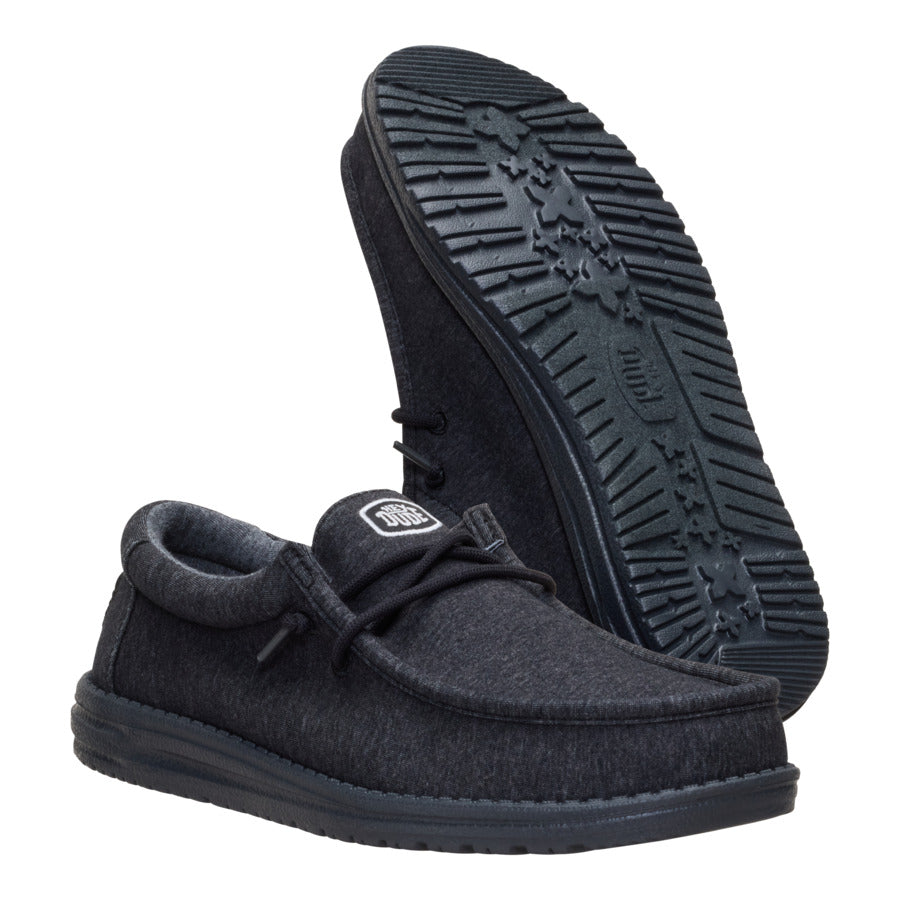 Wally Stretch Jersey – Black/Black - Image 3