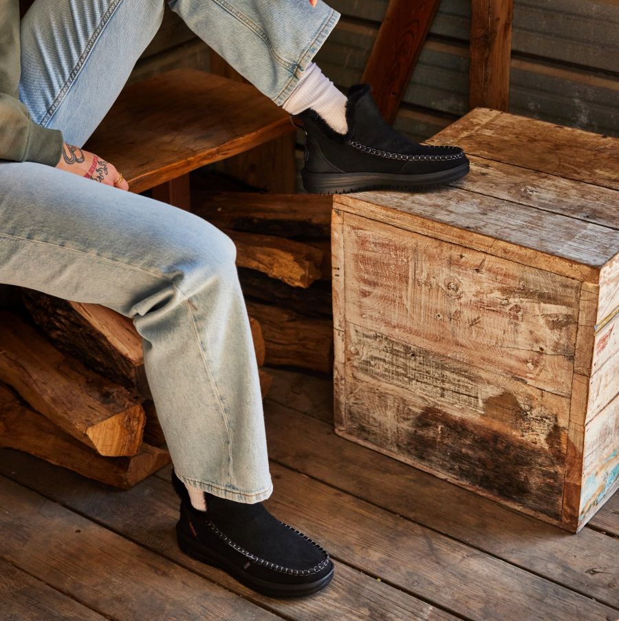 Camden Suede – Black/Black - Image 2