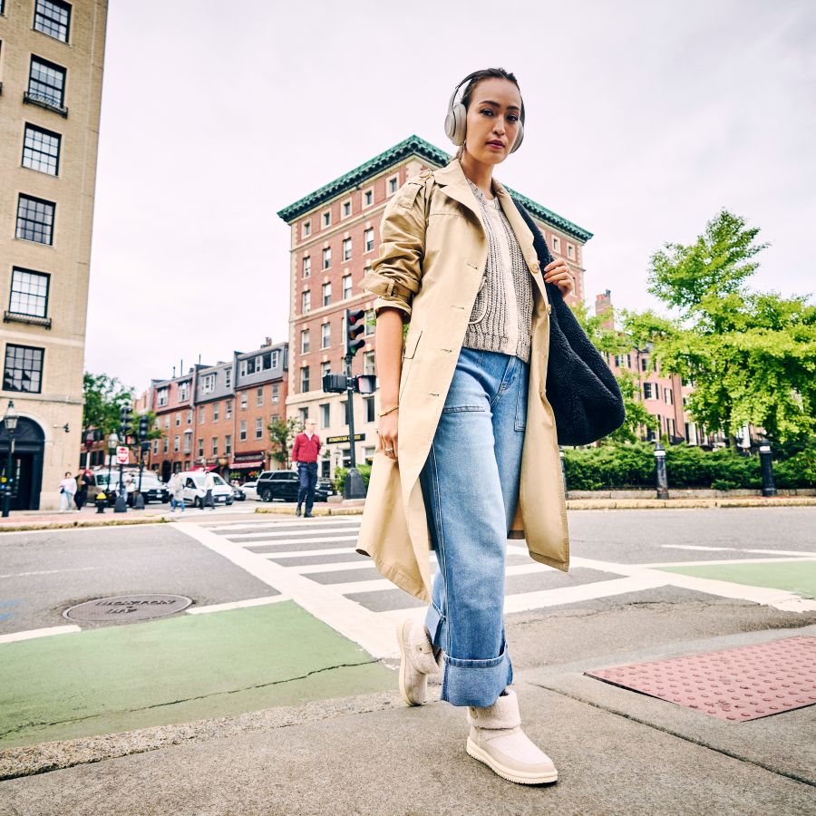 Camden Cuff Wool Cozy – Tan - Image 11