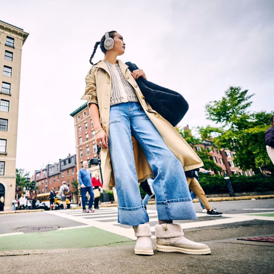 Camden Cuff Wool Cozy – Tan - Image 8