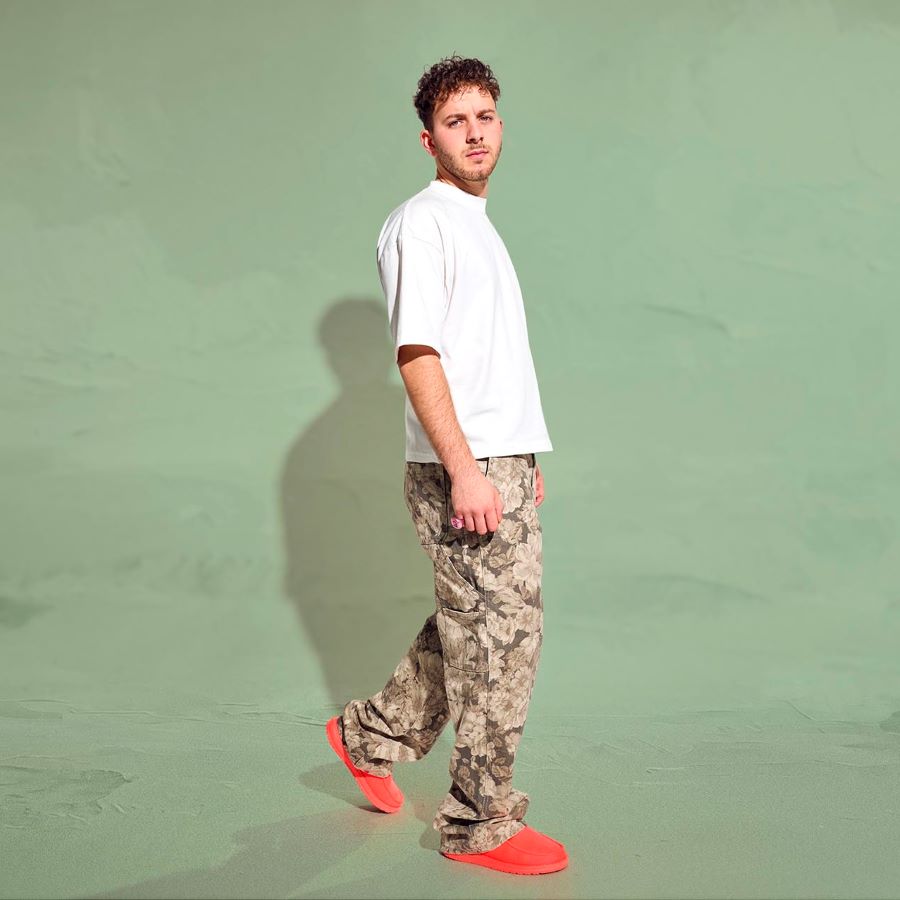 Wally Funk Mono – Fiery Coral - Image 2