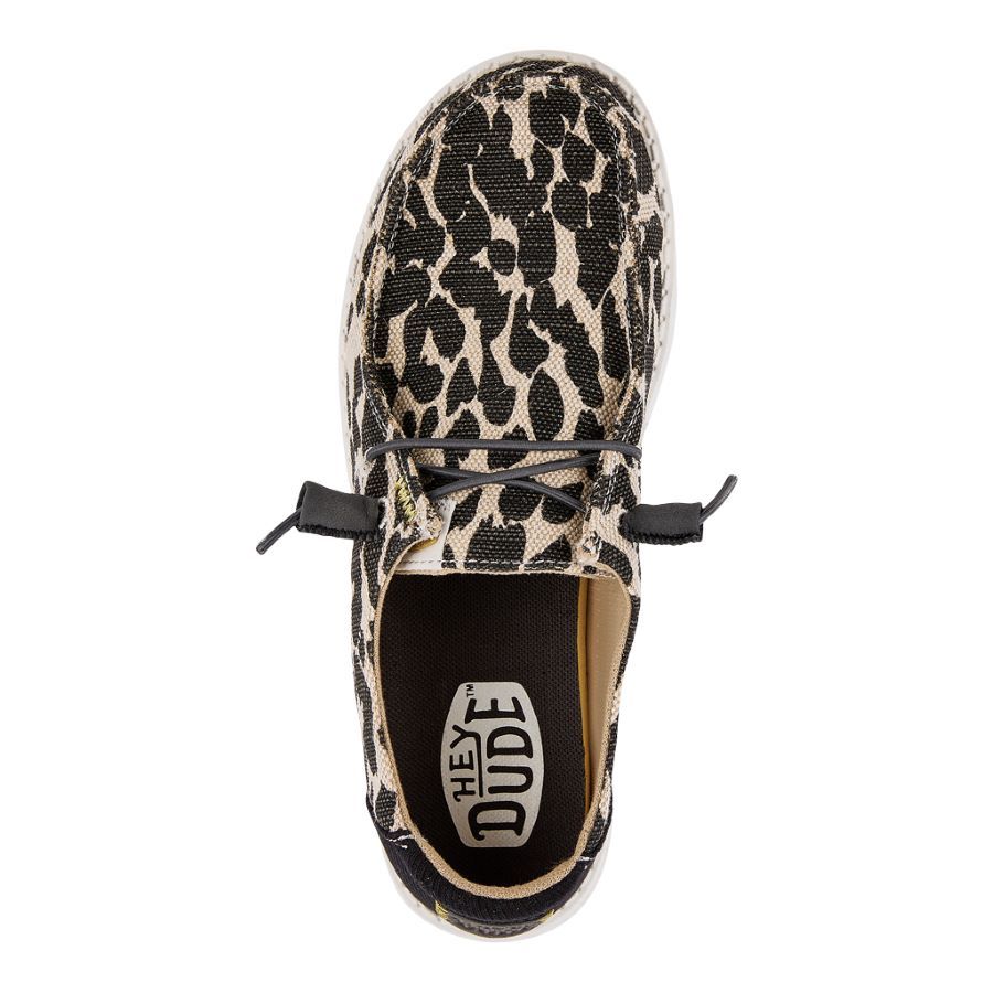 Wendy Leopard Sparkle Wide – Leopard Tan - Image 6